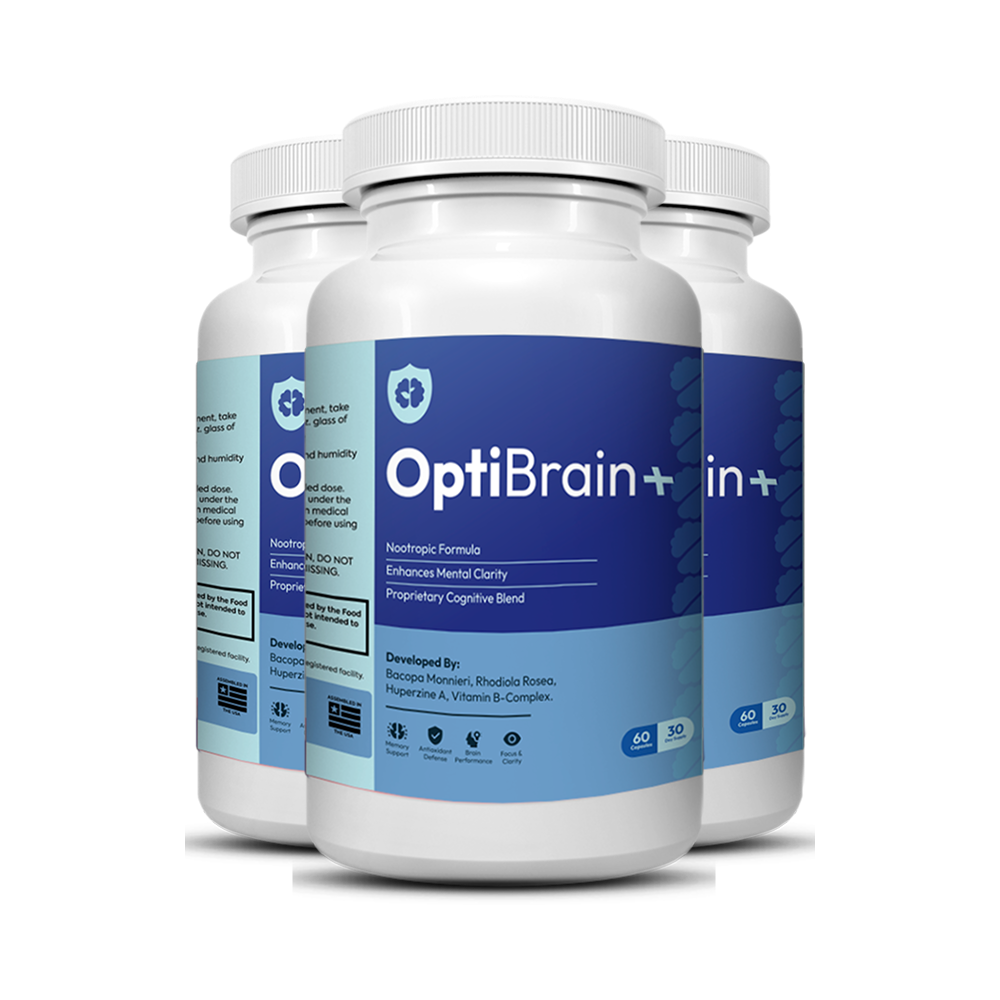 3 Bottles of OptiBrain+